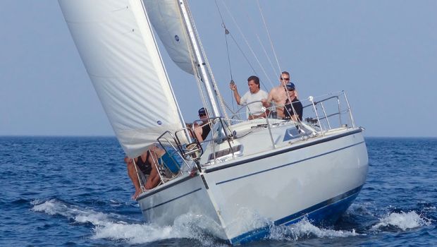 Sailing In The Winter Sun